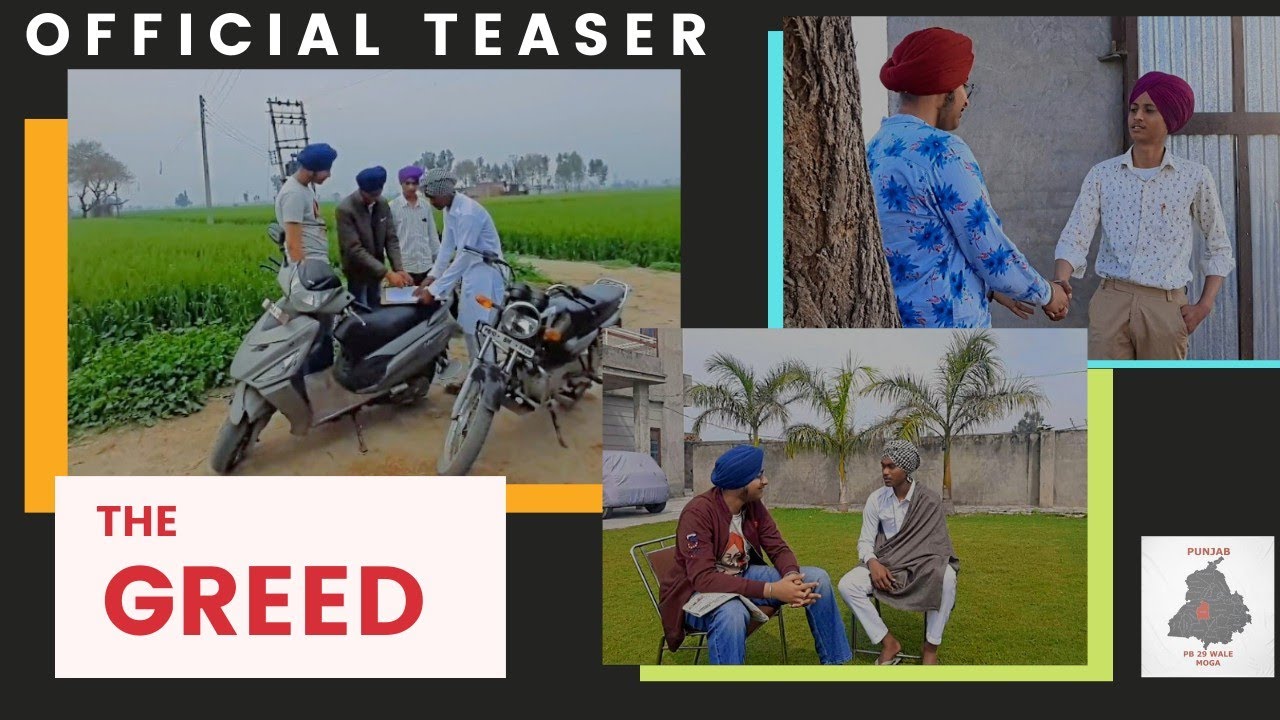 THE GREED {ਲਾਲਚ}  | Official Teaser | Youth pb29 | movie coming soon...