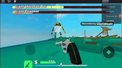 Roblox Giant Survival (The Giant went CRAZY)