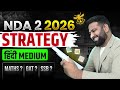 Hindi Medium Student NDA के लिए कैसे तैयार करें🔥 NDA 2 2026 Step-by-Step Strategy 💯 &amp; NDA Study Plan