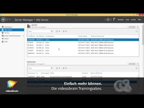 MCSA 70-410 (Teil 5) Tutorial: Freigaben erstellen |video2brain.com
