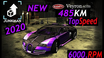 Bugatti Veyron Customization|JUNKMAN|Need For Speed Most Wanted 2005 #NEW# #2020#