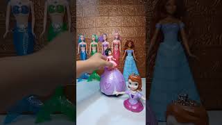 SATISFYING WITH UNBOXING CUTE TRANSFORMING SOFIA #disneyprincess #ytshorts