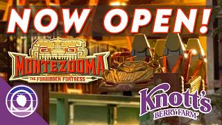 IT'S OPEN!? | Montezooma The Forbidden Fortress at Knott's Berry Farm 2026