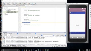 Android Application Development Tutorial. Activity life cycle and Android buttons