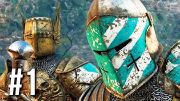 For Honor Gameplay Walkthrough Part 1 - Knights Campaign (no commentary)