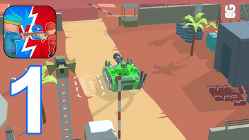 Tank Commander 3D: Army Rush! Gameplay Walkthrough Part 1 (Android, iOS)