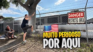 ESSE É O BAIRRO DE POBRE DE ORLANDO NOS EUA - POBRE VS RICO USA