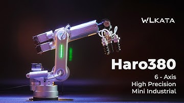Desktop Robotics Redefined: Meet the Haro380 - High Precision 6-Axis Mini Industrial