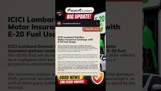 Big Update! E-20 Fuel &amp; Motor Insurance — What You Need to Know