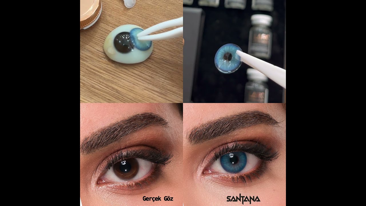 Renkli Lens -  CLARO SANTANA - SUMBA MAVİSİ  / Bi Dünya Lens  