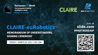 CLAIRE and euRobotics MoU Signing