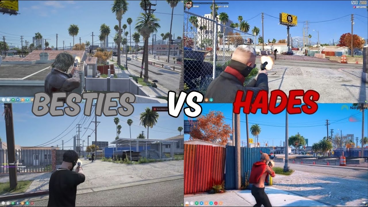 Лучшие друзья устраивают перестрелку с Аидом в Баррио (Мульти-POV) | NoPixel 4.0 GTA RP