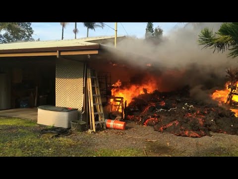 Video: The Kilauea Volcano Floods Hawaii With Lava And Destroys Residential Buildings - Alternative View