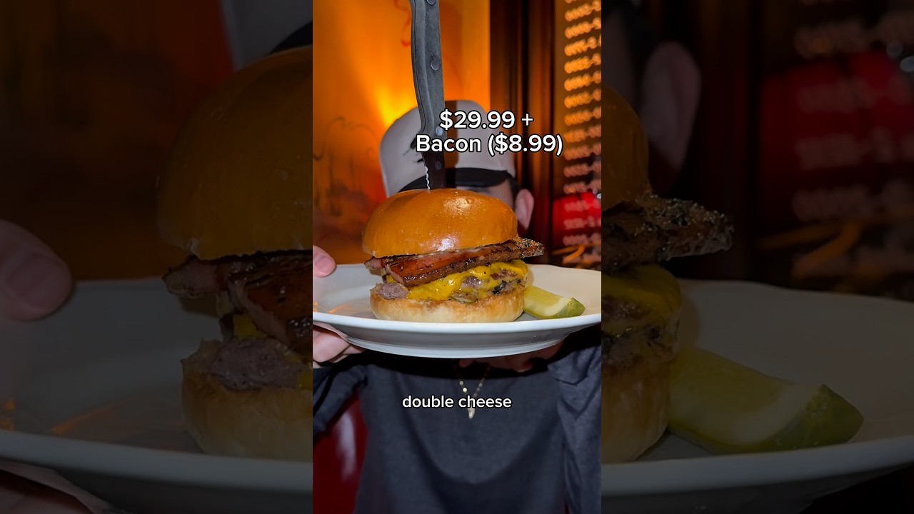 Rating the Best Burger in NYC - Monkey Bar