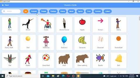 Hướng dẫn tạo các nút bấm trong Scratch