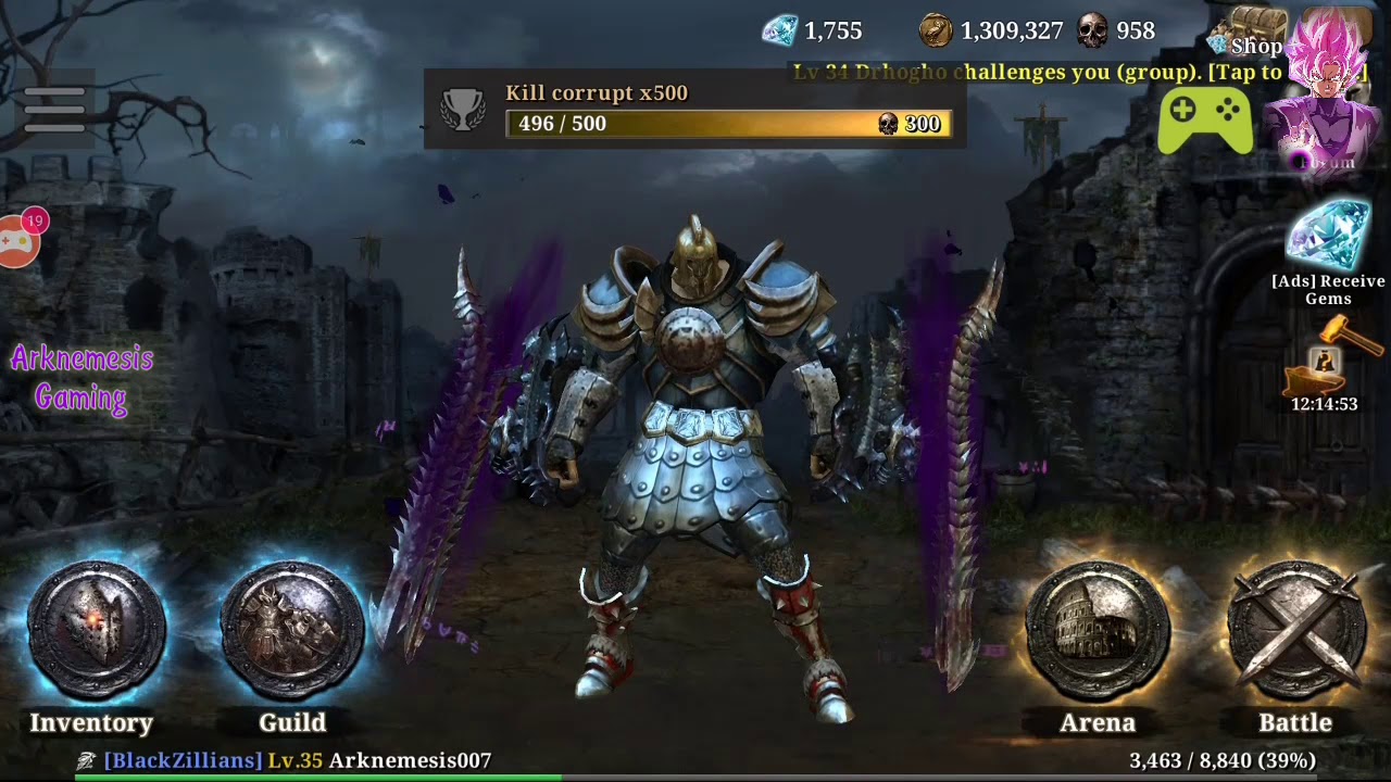 Ire Blood Memory | Poison Sword Gameplay | Spending Gems For Getting Weapons |