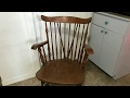 DIY || Goodwill wooden chair painted with Chalk-Paint and distressed for a farmhouse look DIY || Goodwill wooden chair painted with Chalk-Paint and distressed for a farmhouse look