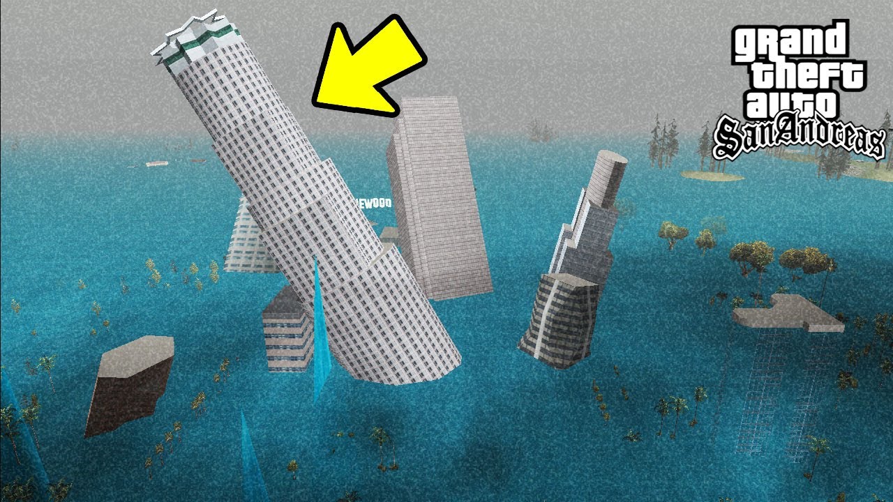 The BIGGEST Tsunami in GTA San Andreas!(Mods) YouTube