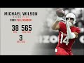 Michael wilson 2023 highlights  every target and catch