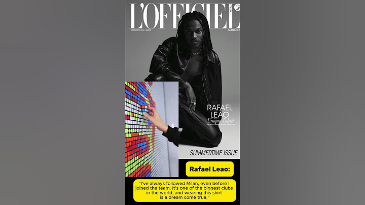 🖤💖Rafael Leao: "Playing for Milan is a dream"  #football #soccer #milan #leão #leao #calcio #seriea