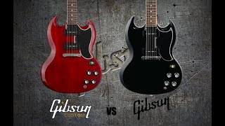How Does The Gibson SG Special Compare to a Custom Shop SG Special?