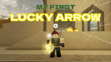 [YBA] My first Lucky Arrow during the Halloween update be like..