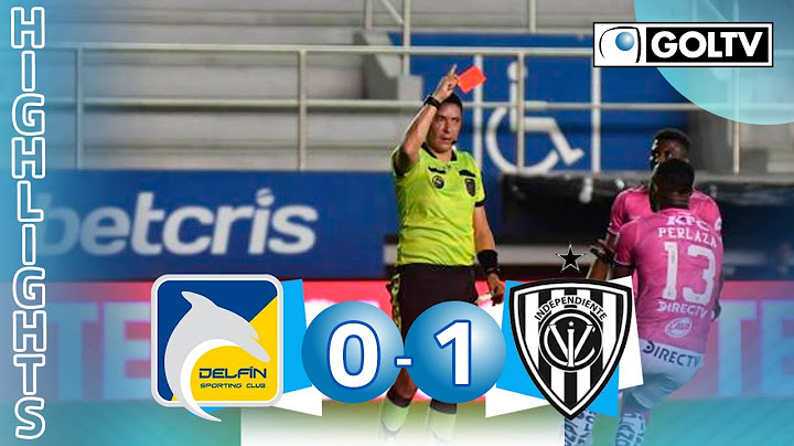 Delfín SC 0 - 1 Independiente del Valle | GOLES | Liga Pro Ecuador