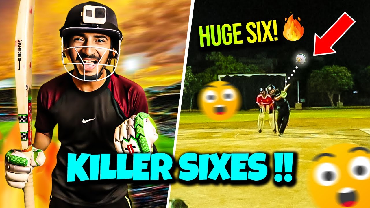 Dealing Only in SIXES in a T20 CRICKET NIGHT Match! 🔥 Can I Score My First T-20 CENTURY? 🤩