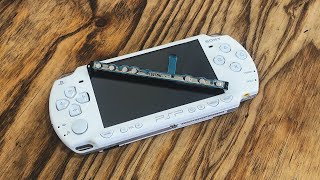 Fixing and Cleaning a Broken PSP 2000 - Broken Start Button