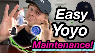 How to Maintain Your Yoyo and Clean Bearing Easy - (With World Champion)
