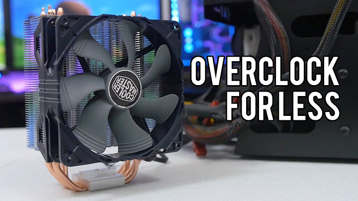 Cooler Master Hyper 212X: Better than the EVO?