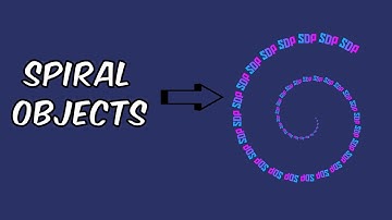 Spiraling Pattern with Tiled Clones in Inkscape.
