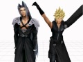 Self Destruct Meme Sephiroth and Cloud