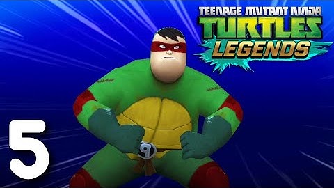Teenage Mutant Ninja Turtles LEGENDS PART 5 Gameplay Walkthrough - iOS/Android