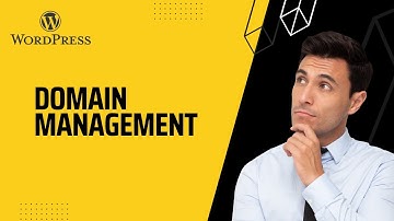 3. Domain management || Wordpress