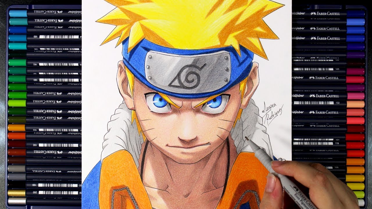 Drawing Naruto Uzumaki 