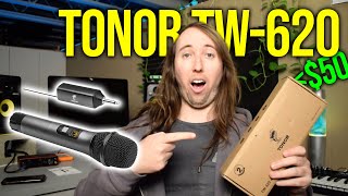 TONOR TW620 Wireless Microphone Unboxing and Review!