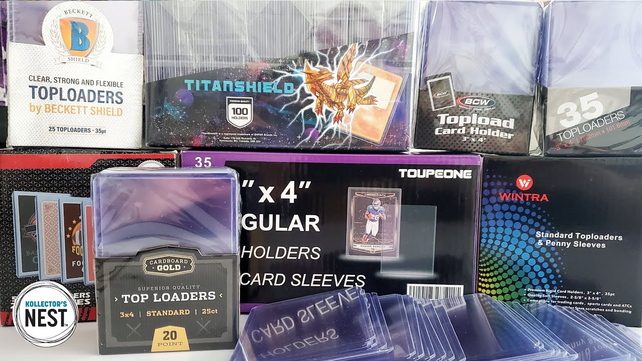 Guide to Choosing Top Loaders for Your Sports Card Collection