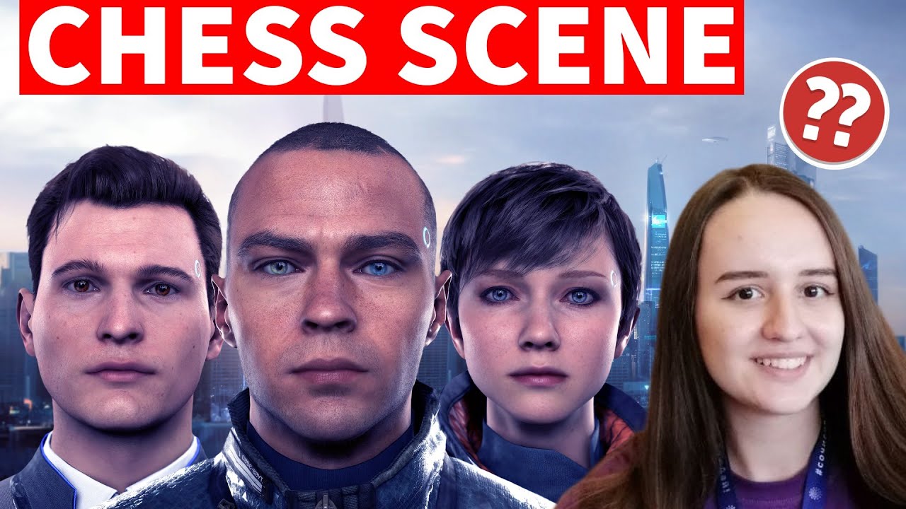 МОЯ РЕАКЦИЯ На Шахматную Сцену В DETROIT BECOME HUMAN