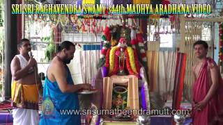 Sri Sri Raghavendra Swamy 344th Madhya Aradhana 2015 - Srirangam