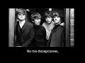 The Beatles - don't let me down ( subtitulado al español )