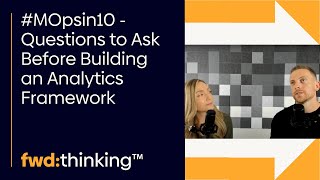 #MOpsin10 - Questions to Ask Before Building an Analytics Framework