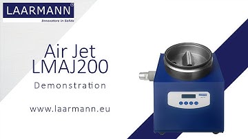 LMAJ200 Air Jet Sieve Machine - Demonstration
