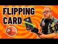 Flip Your PowerPoint Game: Amazing Card Flipping Animation! | #powerpointanimation #powerpoint