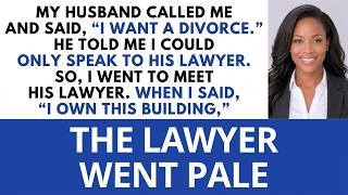 Full My Husband Called to Say He Wanted a Divorce—Then Told Me I Could Only Speak Through His Lawyer..... Update