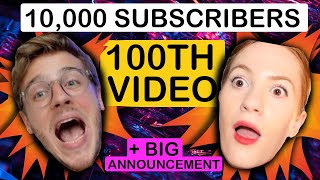 10K SUBS + BIG ANNOUNCEMENT | Celebration Video