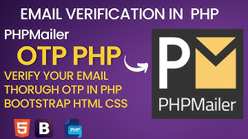 OTP verification in PHP || Login Verification through OTP || Registration Verification PHPMailer