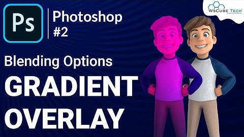 How to use Colorful Gradient Overlay Effect in Photoshop  | Adobe Photoshop Tutorials