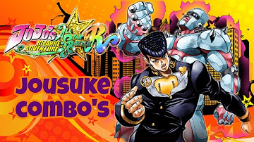Josuke Higashikata 4 Basic Combos | Jojo