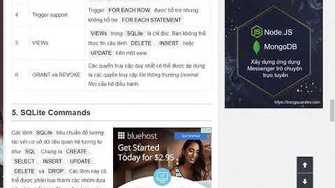 25.  Chèn dữ liệu vào bảng trong SQLite như thế nào